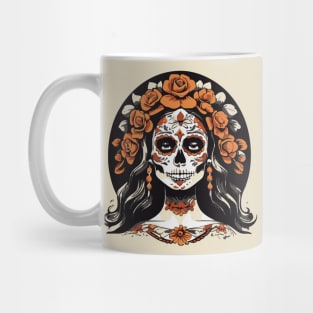 santa muerte face Mug